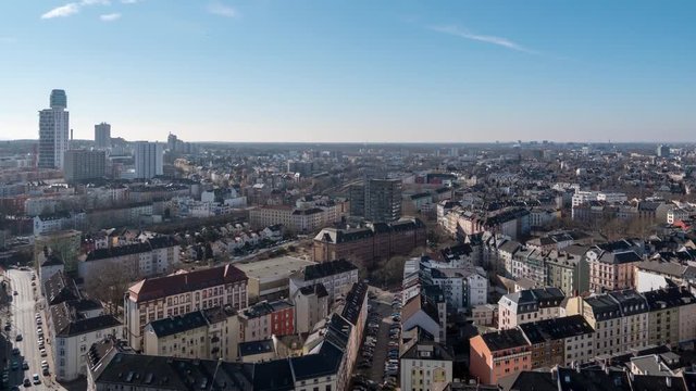 Frankfurt am Main Sachsenhausen & Airport Time Lapse 4K