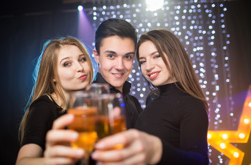 Youth at the party