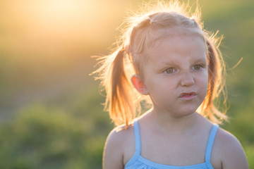 girl is three years old