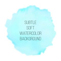 Naklejka na ściany i meble olorful abstract vector background. Soft blue and green waterc