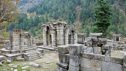 Naranag, Dorf im Himalaya in Kashmir, Indien