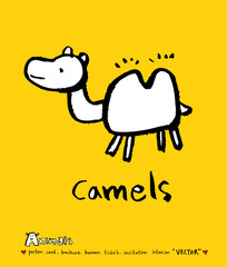 동물 일러스트 / 손으로 그린 동물 그림