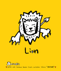 동물 일러스트 / 손으로 그린 동물 그림