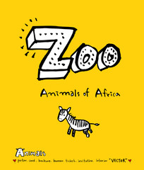 동물 일러스트 / 손으로 그린 동물 그림