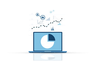 grafico economia, istogrammi, statistiche