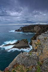 Fototapeta na wymiar Amazing coast of Asturias