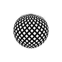 Logo design. Round shape. Vector illustration.