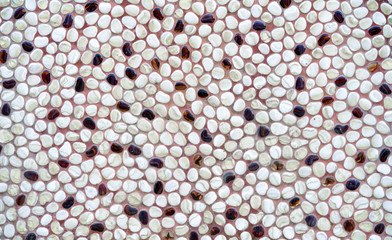 Abstract stone wall or small pebbles texture background