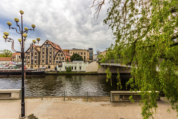 Old town in Bydgoszcz. Poland