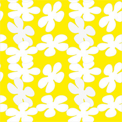 Colorful seamless pattern with flowers. Vector background.Can be used for wallpaper,fabric, web page background, surface textures.