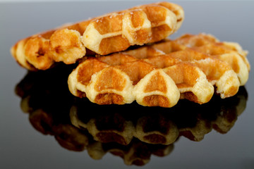 Two Belgian Waffles