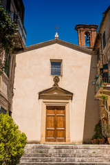 SERRE di RAPOLANO, TUSCANY, Italy - Church of the Company of Santa Caterina della Misericordia