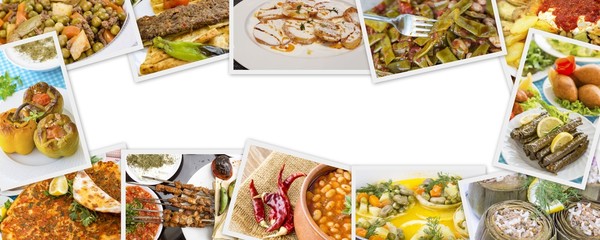 Traditional Turkish Foods collage