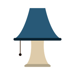 Light lamp isolated vector illustration graphic design