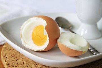 hard boiled egg for breakfast