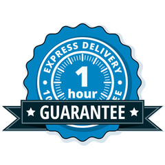 1 Hour Express Delivery illustration