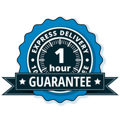 1 Hour Express Delivery illustration