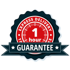 1 Hour Express Delivery illustration