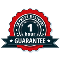 1 Hour Express Delivery illustration