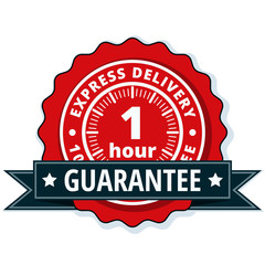 1 Hour Express Delivery illustration