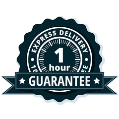 1 Hour Express Delivery illustration