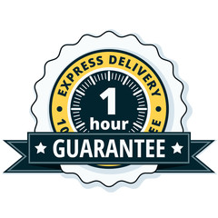 1 Hour Express Delivery illustration