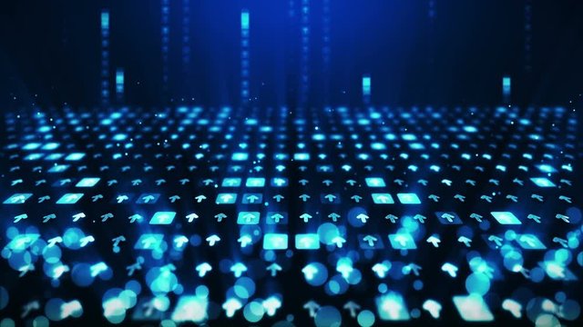 矢印 デジタル ビジネス 成長 ループ