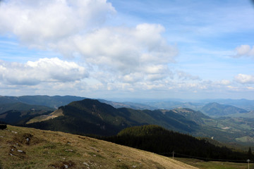 Obraz premium Beatuful nature around Gura Humorului, Romania