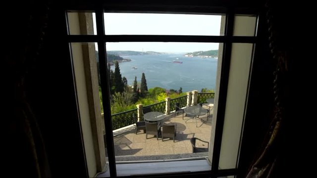 adile sultan in İstanbul boshporus window