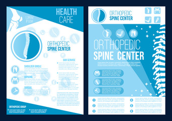 Vector orthopedics spine health center brochure