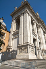 Basilica of San Giovanni in Laterano (Basilica di San Giovanni in Laterano) in city of Rome, Italy