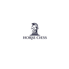 best original logo and designs concept inspiration for horse chess feminine