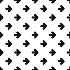 Arrow pattern vector seamless repeating for any web design