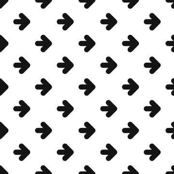 Arrow pattern vector seamless repeating for any web design