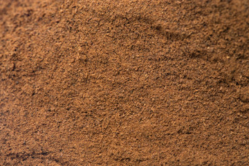 A Background of Ground Cinnamon