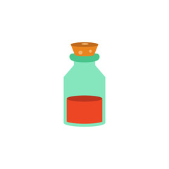 colored cork tube icon. Element of science and laboratory for mobile concept and web apps. Detailed cork tube icon can be used for web and mobile. Premium icon