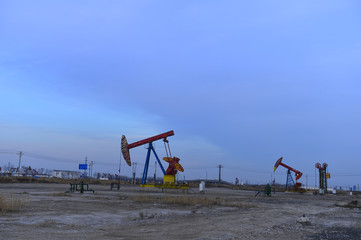 Fototapeta premium The oil pump