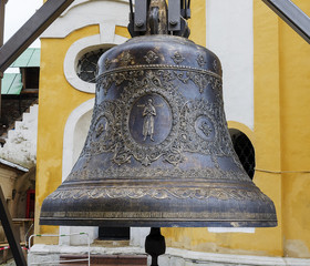 Obraz premium Monastery bell in russian church
