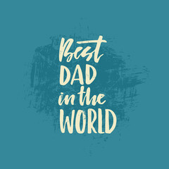 Obraz premium Father's Day