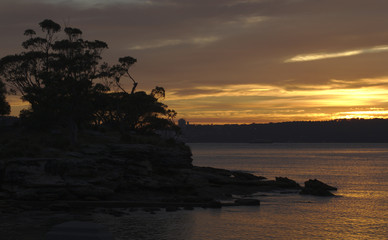 Sunrise At Balmoral Beach Mosman Sydney