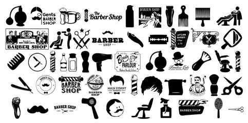 barber shop icons