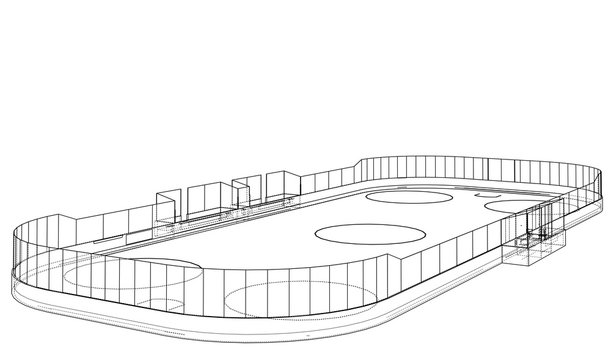 Hockey Rink clip art preview