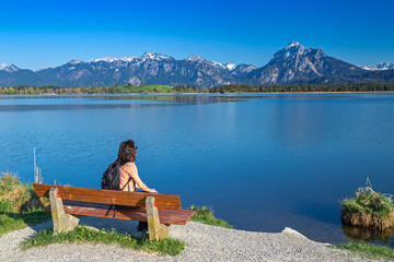 Am Hopfensee bei Füssen 