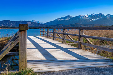 Am Hopfensee bei Füssen 