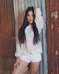 Beautiful Asian Model 