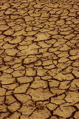 abstract background with cracks on the soil