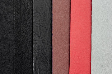 Artificial leather variety shades of colors