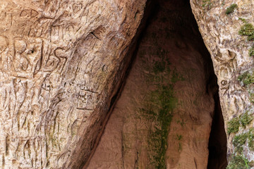 Latvia Deep in the forest between the trees, the Mars chamber is in the clay land