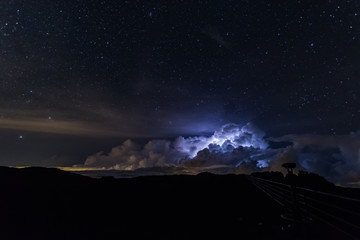 Ciel orageux - Pas de Bellecombe