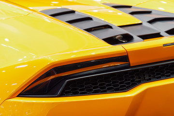 Fototapeta premium Back Lights Of Luxurious Sports Car